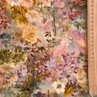 Viskosestoff RAYON POPLIN Blossoms design B