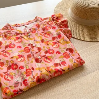 Viskosestoff RAYON POPLIN Fruity design B