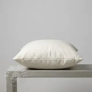 Baumwollstoff BUBBLE ecru