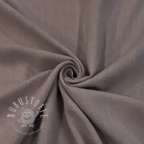 Viskosestoff leinen WASHED taupe