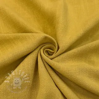 Viskosestoff leinen WASHED ochre
