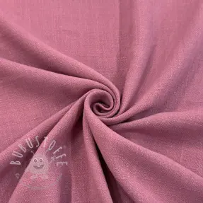 Viskosestoff leinen WASHED old pink