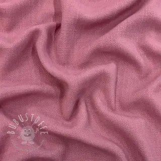 Viskosestoff leinen WASHED old pink