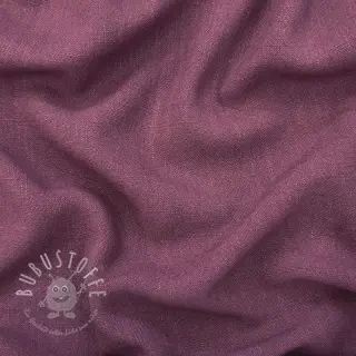 Viskosestoff leinen WASHED mauve