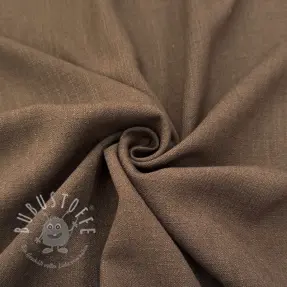 Viskosestoff leinen WASHED light brown