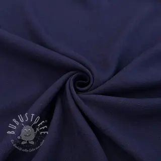 Viskosestoff leinen WASHED navy