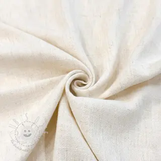 Viskosestoff leinen WASHED light beige