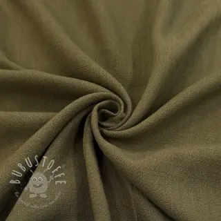 Viskosestoff leinen WASHED olive
