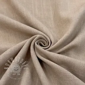 Viskosestoff leinen WASHED sand
