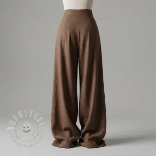 Viskosestoff leinen WASHED light brown