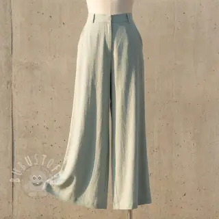 Viskosestoff leinen WASHED mint