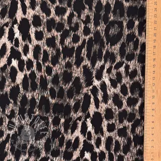 Viskosestoff RADIANCE Wild skin grey digital print