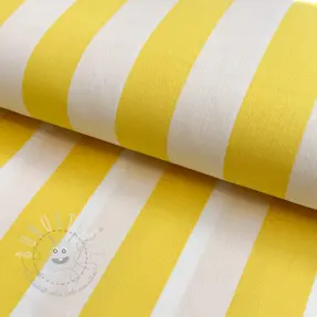 Dekostoff OUTDOOR PREMIUM Stripe yellow