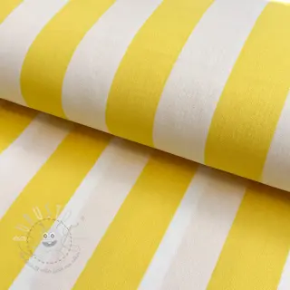 Dekostoff OUTDOOR PREMIUM Stripe yellow