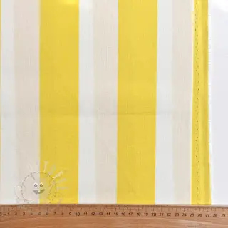 Dekostoff OUTDOOR PREMIUM Stripe yellow