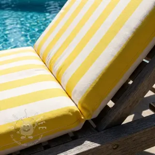 Dekostoff OUTDOOR PREMIUM Stripe yellow