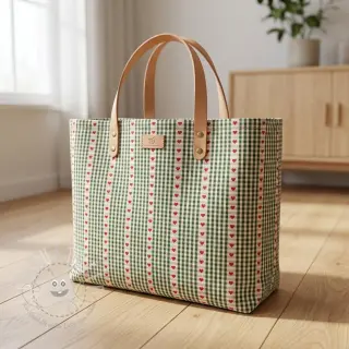 Baumwollstoff COSY vert