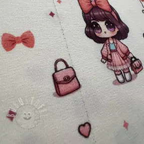 Jersey Dolls white digital print 2nd class
