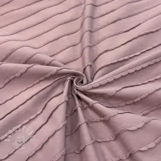 Jersey RUFFLES mauve