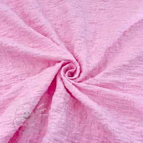 Bavlnená látka SMOGGED EMBROIDERY light pink