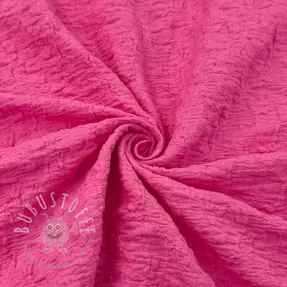 Baumwollstoff SMOGGED EMBROIDERY fuchsia