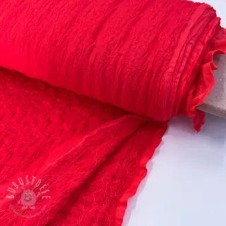 Baumwollstoff SMOGGED EMBROIDERY peach