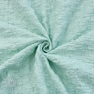 Baumwollstoff SMOGGED EMBROIDERY mint