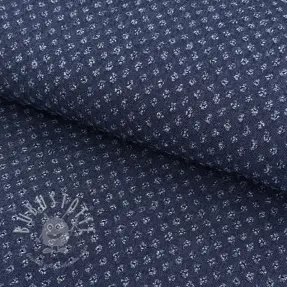 JEANS DENIM 6 OZ Small flakes dark blue
