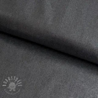 JEANS DENIM 6 OZ STRETCH WASHED metallic black silver