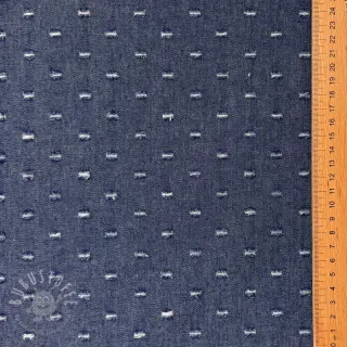 JEANS DENIM 6 OZ Small Holes blue