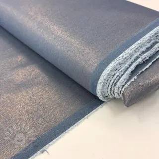 JEANS DENIM 8,5 OZ STRETCH WASHED metallic light blue gold