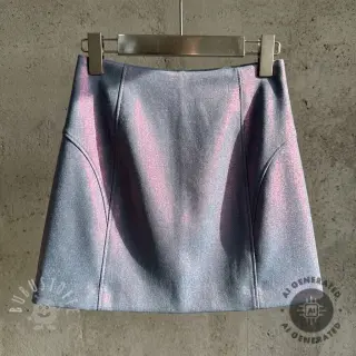 JEANS DENIM 8,5 OZ STRETCH WASHED metallic pink