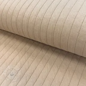 Jersey QUILT Stripe sand