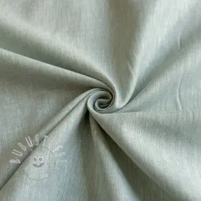 Leinen mit Baumwolle PLAIN mint