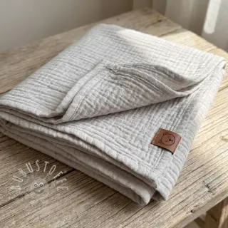 Double gauze/musselin PLAIN natural