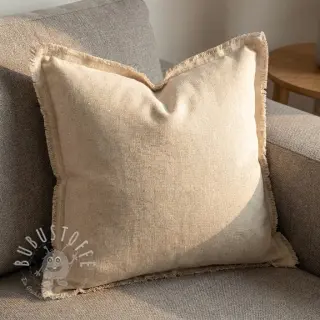 Baumwollstoff mit Leinen Almeria naturals