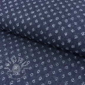 JEANS DENIM 6 OZ Big flakes dark blue
