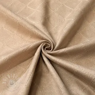 SUEDE SCUBA Diamond champagne