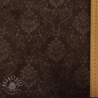 SUEDE SCUBA Embossed dark brown