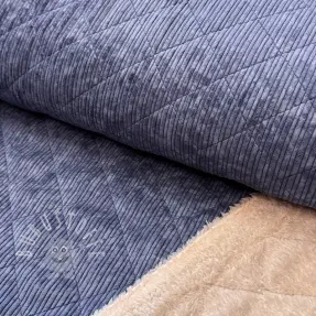 Cord QUILT navy