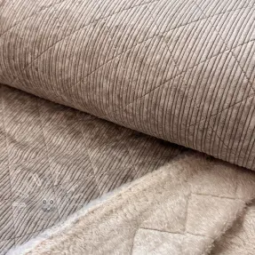 Cord QUILT champagne