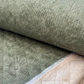 Cord QUILT khaki