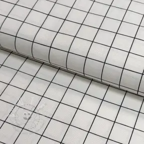 Dekostoff premium Perfect grid lines black
