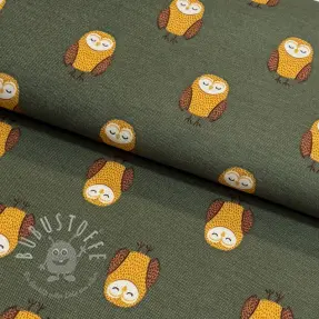 Dekostoff premium Night owl nap army