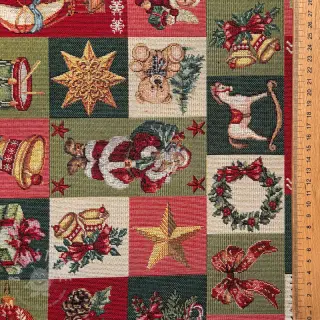 Dekostoff GOBELIN premium Classic Xmas patch