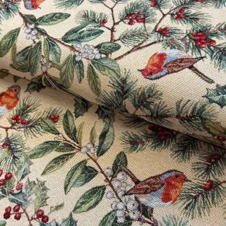 Dekostoff GOBELIN premium Robin winter charm