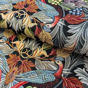 Dekostoff GOBELIN premium Leafy paradise bird