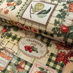 Dekostoff GOBELIN premium Cozy kitchen patch