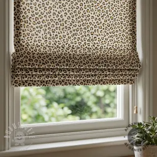 Dekostoff Linenlook Leopard animal small