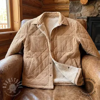 Cord QUILT taupe